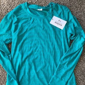 Zyia Teal Chill Long Sleeve